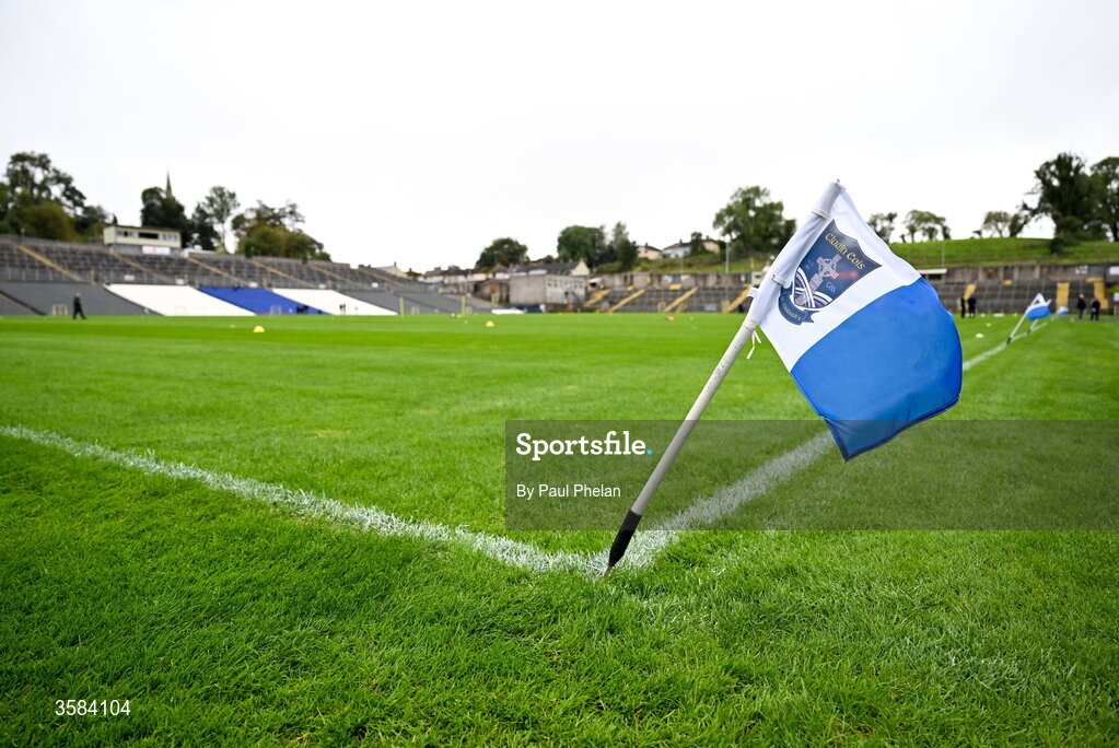 4 October 2026; A general view before the Monaghan County Senior Club Football Championship semi-final match between Scotstown and Inniskeen at St Tiernach’s Park in Clones, Monaghan. Photo by Paul Phelan/Sportsfile