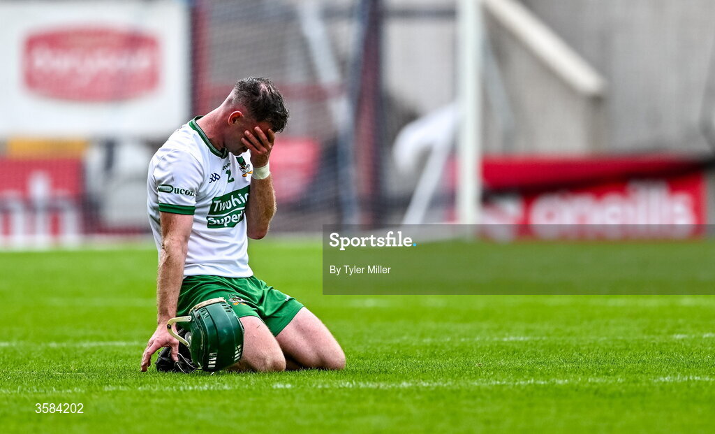 4 October 2026; Lorcan O'Neill of Kanturk after the Cork County Senior Club Hurling Championship semi-final match between Kanturk and St Finbarrs at SuperValu Páirc Uí Chaoimh in Cork. Photo by Tyler Miller/Sportsfile