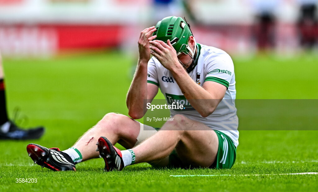 4 October 2026; Ryan Walsh of Kanturk after the Cork County Senior Club Hurling Championship semi-final match between Kanturk and St Finbarrs at SuperValu Páirc Uí Chaoimh in Cork. Photo by Tyler Miller/Sportsfile