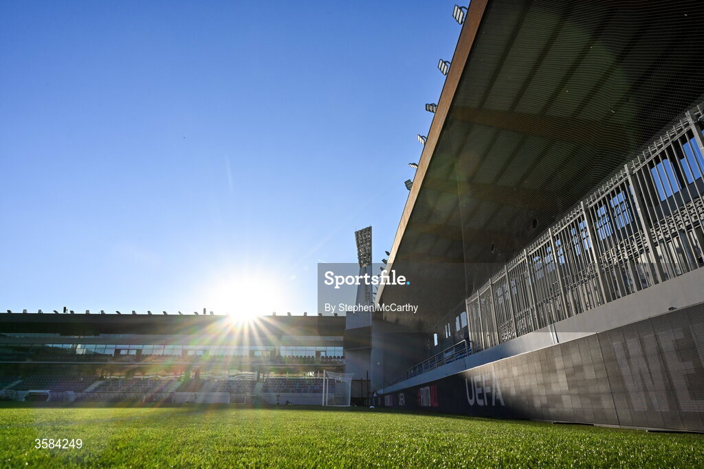4 October 2026; A general view of the TSC Arena before the UEFA Nations League B match between the Republic of Ireland and Israel at TSC Arena in Backa Topola, Serbia. Photo by Stephen McCarthy/Sportsfile