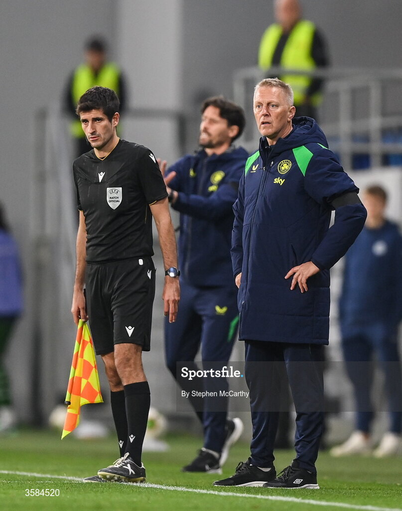 4 October 2026; Republic of Ireland head coach Heimir Hallgrimsson during the UEFA Nations League B match between the Republic of Ireland and Israel at TSC Arena in Backa Topola, Serbia. Photo by Stephen McCarthy/Sportsfile