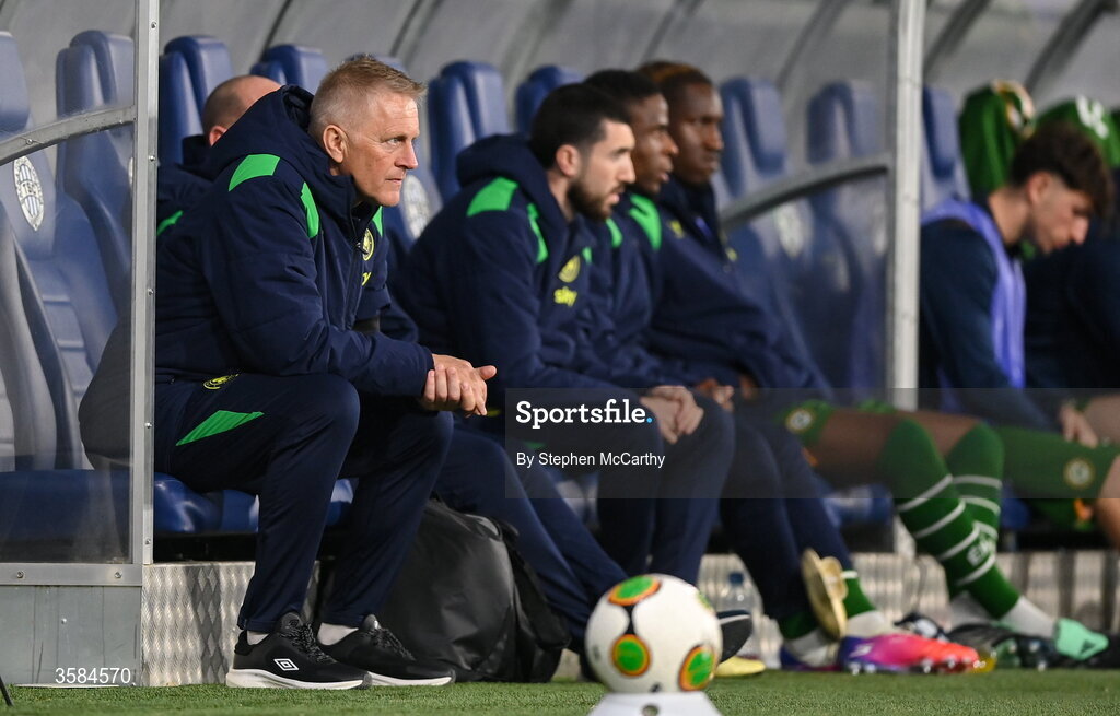 4 October 2026; Republic of Ireland head coach Heimir Hallgrimsson during the UEFA Nations League B match between the Republic of Ireland and Israel at TSC Arena in Backa Topola, Serbia. Photo by Stephen McCarthy/Sportsfile