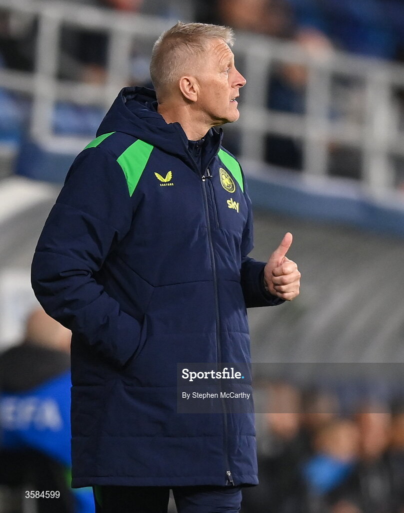 4 October 2026; Republic of Ireland head coach Heimir Hallgrimsson during the UEFA Nations League B match between the Republic of Ireland and Israel at TSC Arena in Backa Topola, Serbia. Photo by Stephen McCarthy/Sportsfile