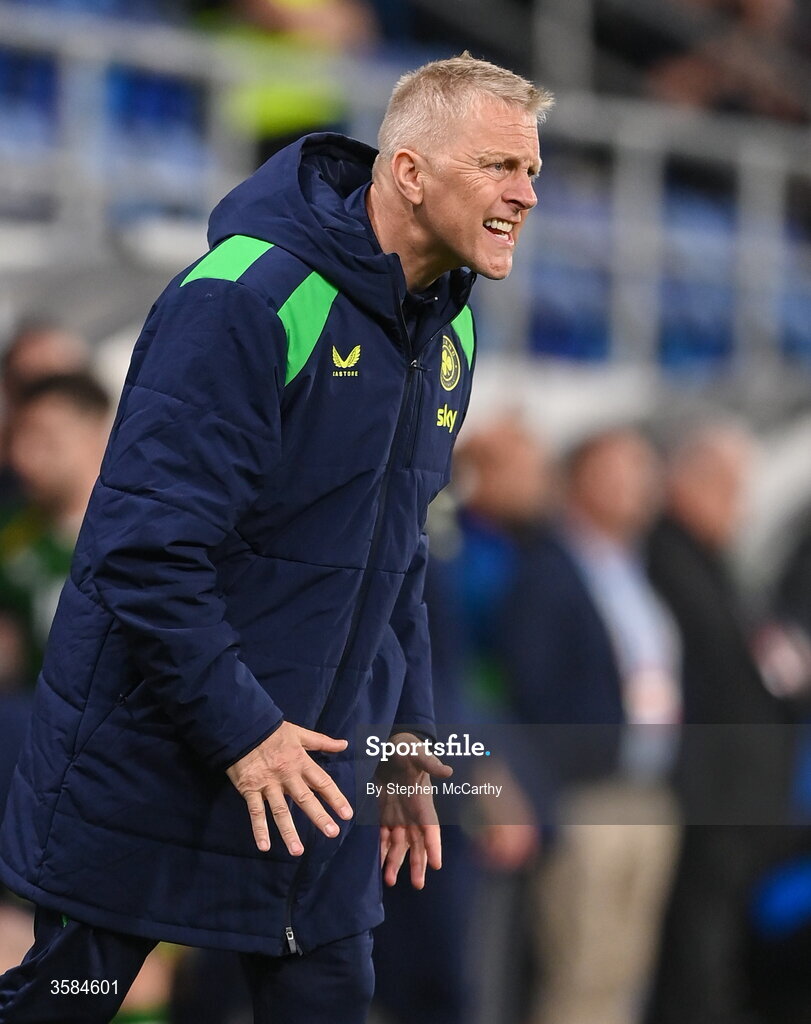 4 October 2026; Republic of Ireland head coach Heimir Hallgrimsson during the UEFA Nations League B match between the Republic of Ireland and Israel at TSC Arena in Backa Topola, Serbia. Photo by Stephen McCarthy/Sportsfile