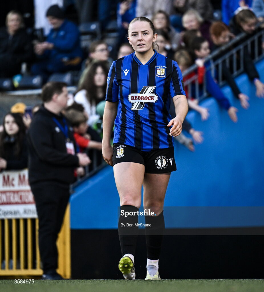 3 October 2026; Kerryanne Brown of Athlone Town after the SSE Airtricity Women's Premier Division match between Athlone Town and Galway United at Athlone Town Stadium in Lissywollen, Athlone, Westmeath. Photo by Ben McShane/Sportsfile