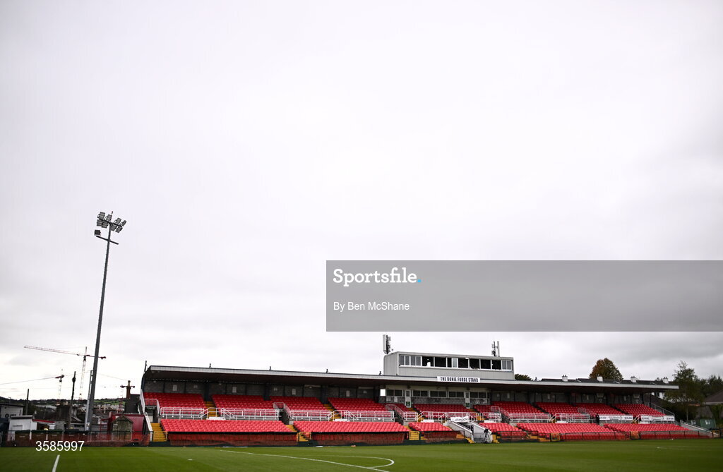 6 October 2026; A general view before the UEFA European U21 Championship qualifier match between the Republic of Ireland and England at Turner's Cross Stadium in Cork. Photo by Ben McShane/Sportsfile