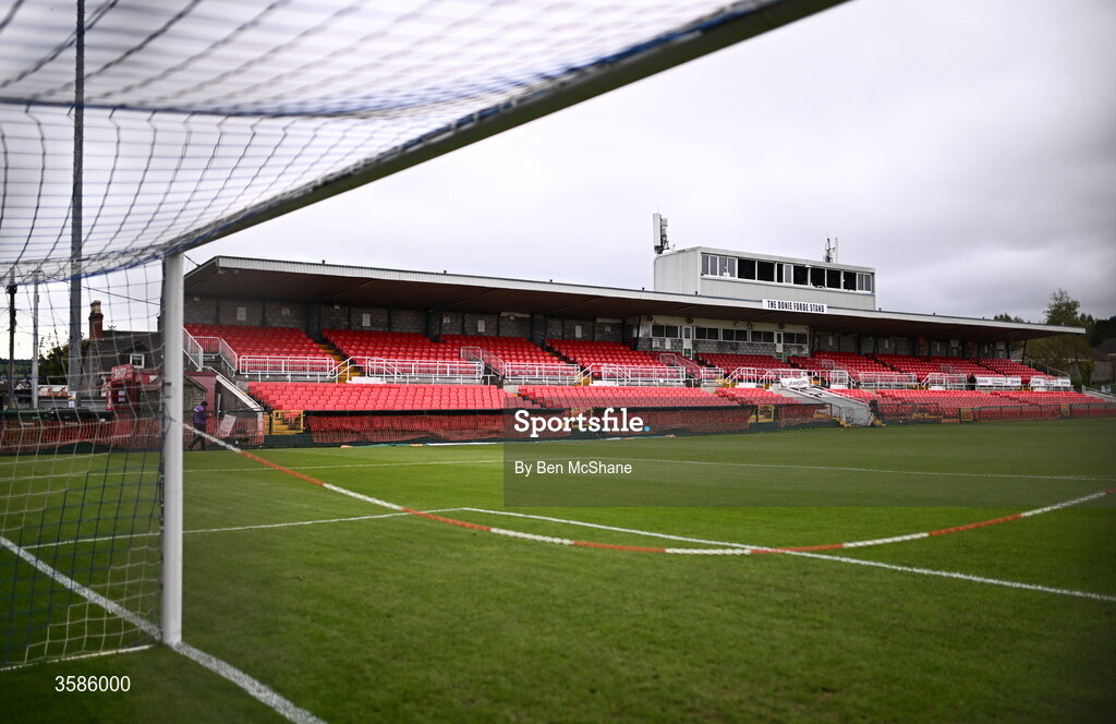 6 October 2026; A general view before the UEFA European U21 Championship qualifier match between the Republic of Ireland and England at Turner's Cross Stadium in Cork. Photo by Ben McShane/Sportsfile