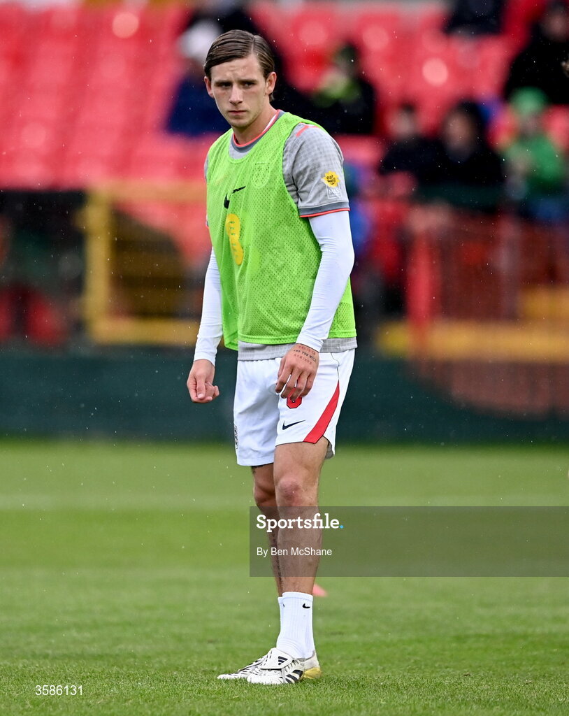 6 October 2026; Sydie Peck of England before the UEFA European U21 Championship qualifier match between the Republic of Ireland and England at Turner's Cross Stadium in Cork. Photo by Ben McShane/Sportsfile