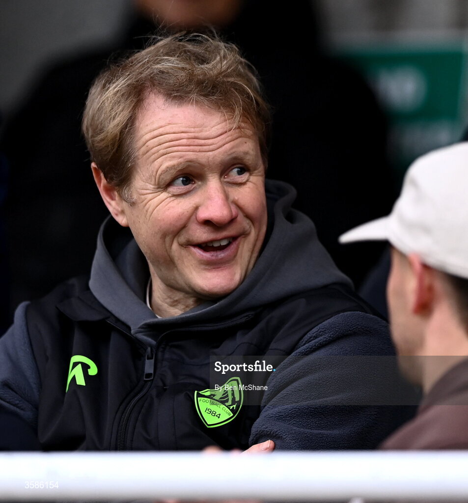 6 October 2026; Cork City academy director Colin O'Brien before the UEFA European U21 Championship qualifier match between the Republic of Ireland and England at Turner's Cross Stadium in Cork. Photo by Ben McShane/Sportsfile