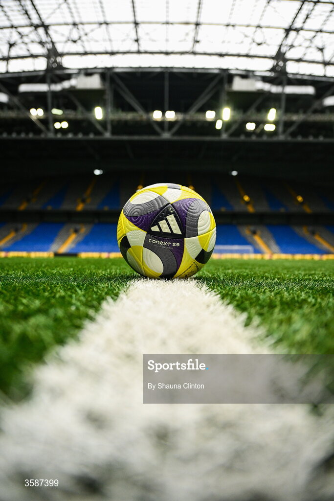 9 October 2026; A general view of Astana Arena ahead of the 2027 FIFA Women’s World Cup qualifying round 1 play-off first leg match between Kazakhstan and the Republic of Ireland at Astana Arena in Kazakhstan. Photo by Shauna Clinton/Sportsfile