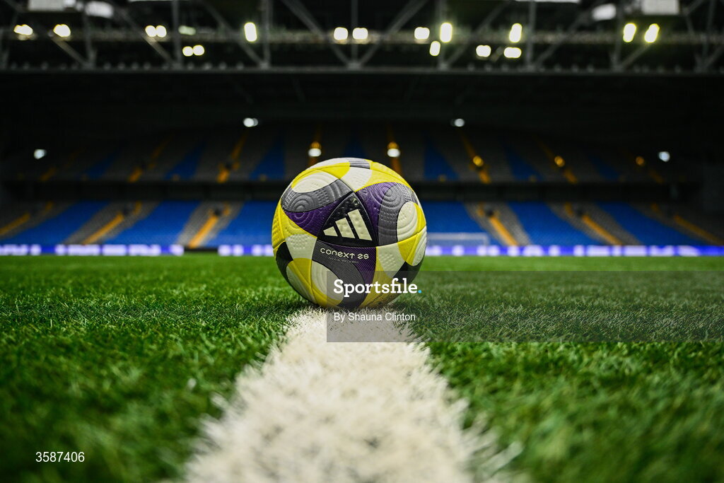 9 October 2026; A general view of Astana Arena ahead of the 2027 FIFA Women’s World Cup qualifying round 1 play-off first leg match between Kazakhstan and the Republic of Ireland at Astana Arena in Kazakhstan. Photo by Shauna Clinton/Sportsfile