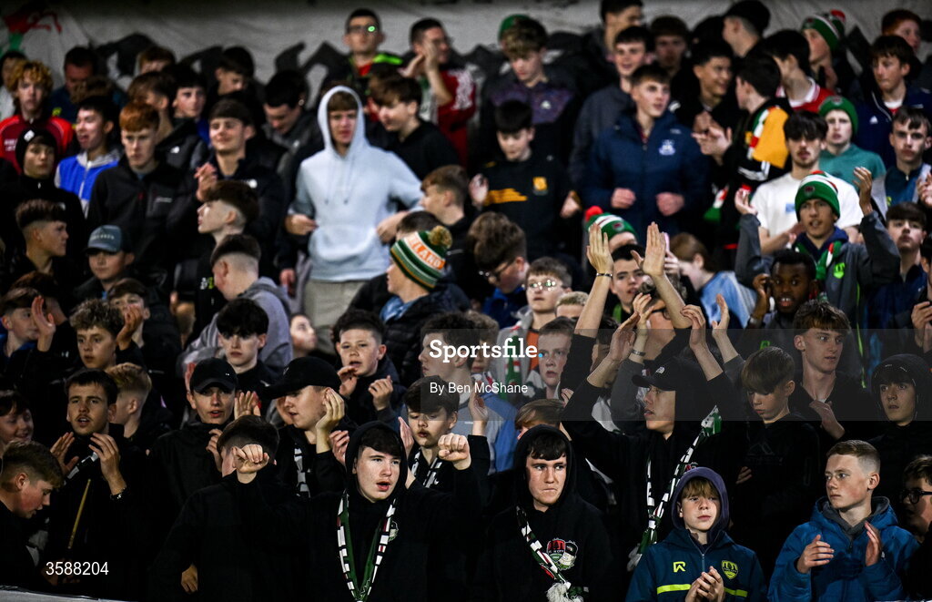 9 October 2026; Cork City supporters before the SSE Airtricity Men’s First Division match between Cork City and Finn Harps at Turner's Cross in Cork. Photo by Ben McShane/Sportsfile