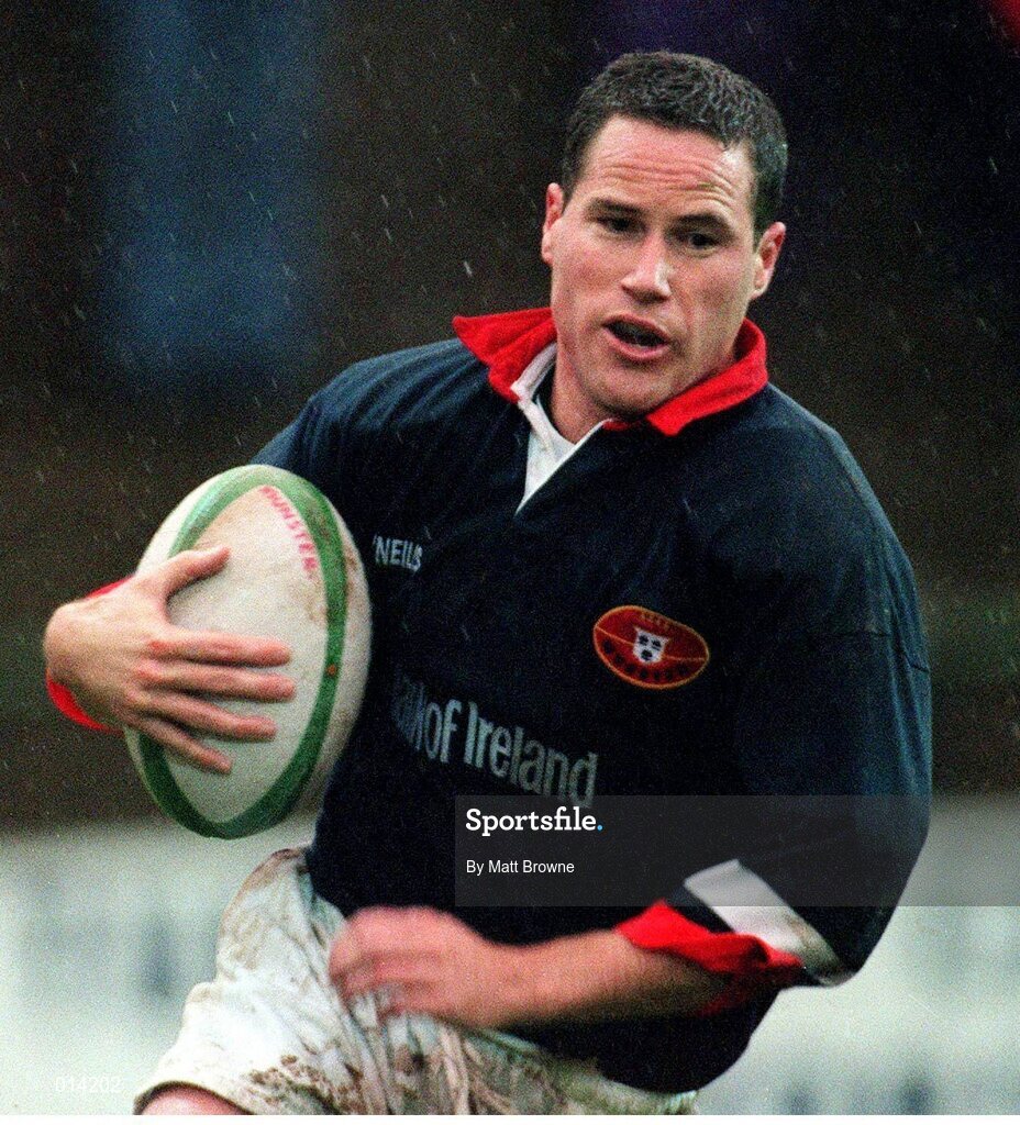31 October 1998; Brian Roche, Munster. European Rugby Cup, Munster v Perpignan, Thomond Park, Limerick. Picture credit: Matt Browne / SPORTSFILE