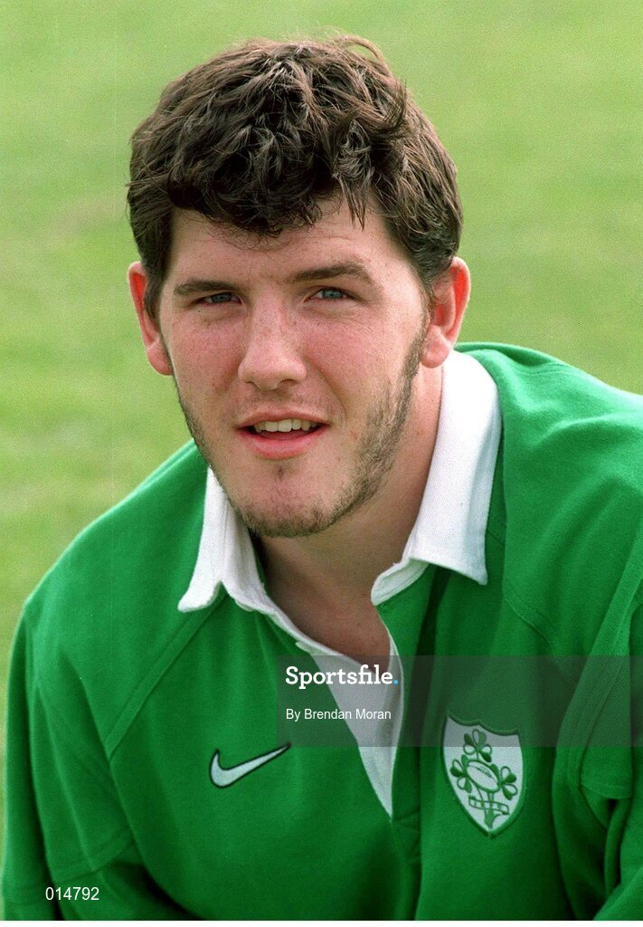 22 September 1998; Shane Horgan, Ireland. Ireland Rugby Head Shots. Picture credit: Brendan Moran / SPORTSFILE