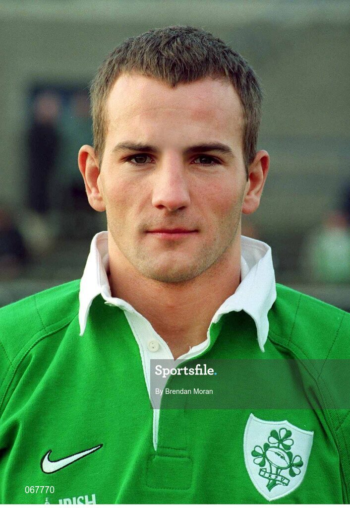 28 January 1998; Stanley McDowell, Ireland. Ireland Rugby Head Shots. Picture credit: Brendan Moran / SPORTSFILE