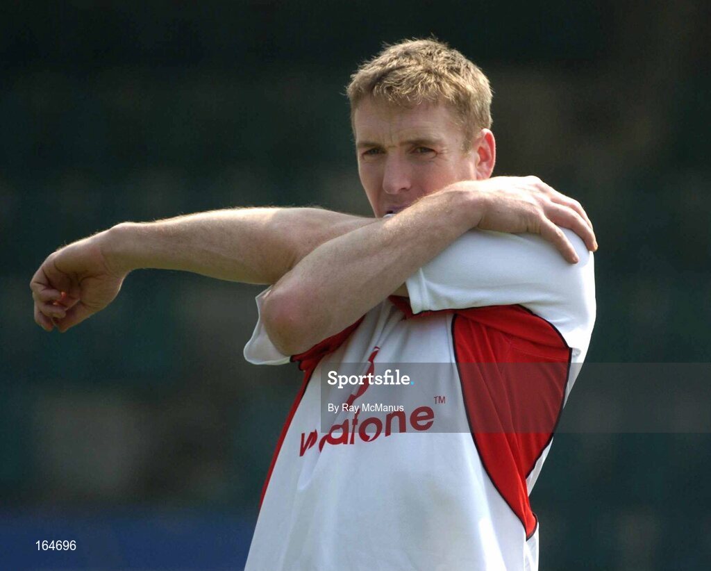 21 January 2005; David Heaney, Mayo, during training in advance of the 2004 Vodafone All-Stars Exhibition Game, 2003 Vodafone All-Stars v 2004 Vodafone All-Stars, Hong Kong Football Club, Hong Kong, China. Picture credit; Ray McManus / SPORTSFILE