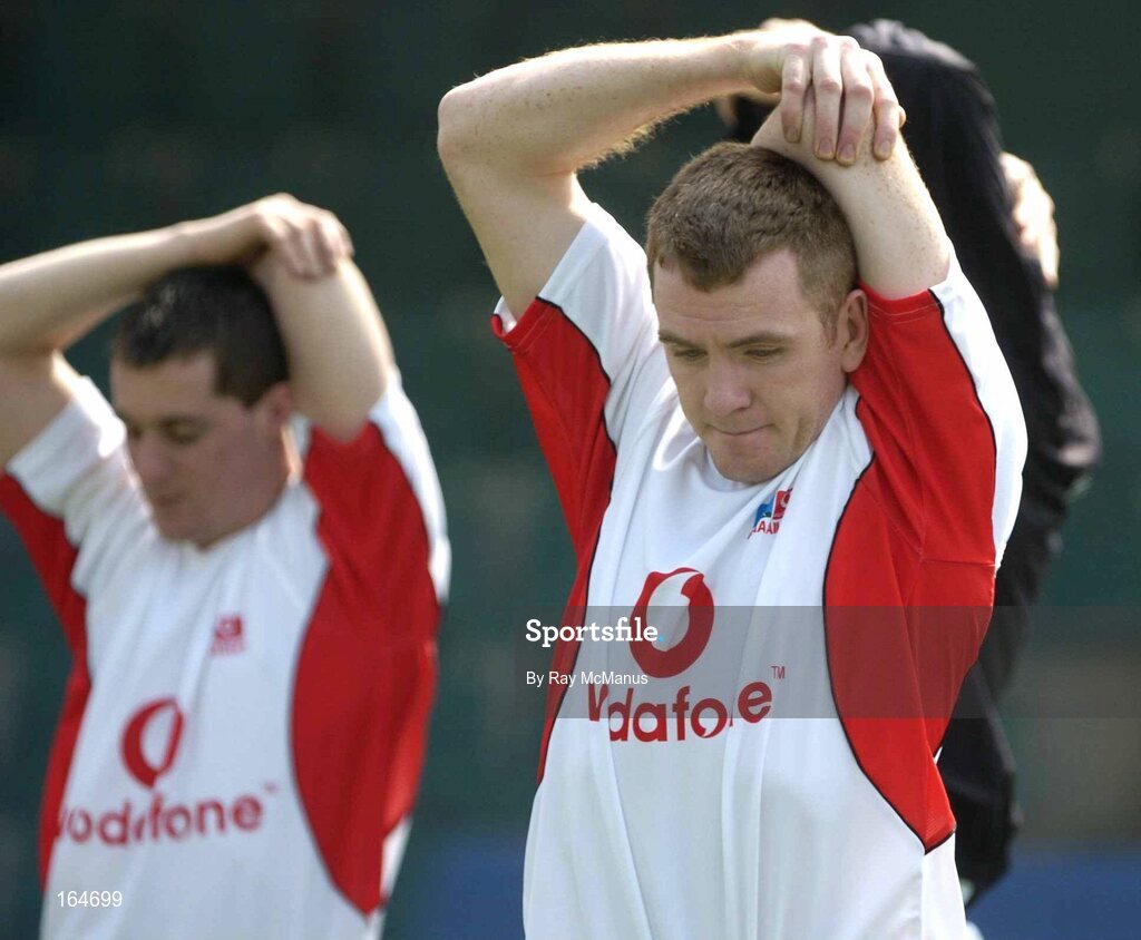 21 January 2005; Martin McGrath, Fermanagh, during training in advance of the 2004 Vodafone All-Stars Exhibition Game, 2003 Vodafone All-Stars v 2004 Vodafone All-Stars, Hong Kong Football Club, Hong Kong. Picture credit; Ray McManus / SPORTSFILE
