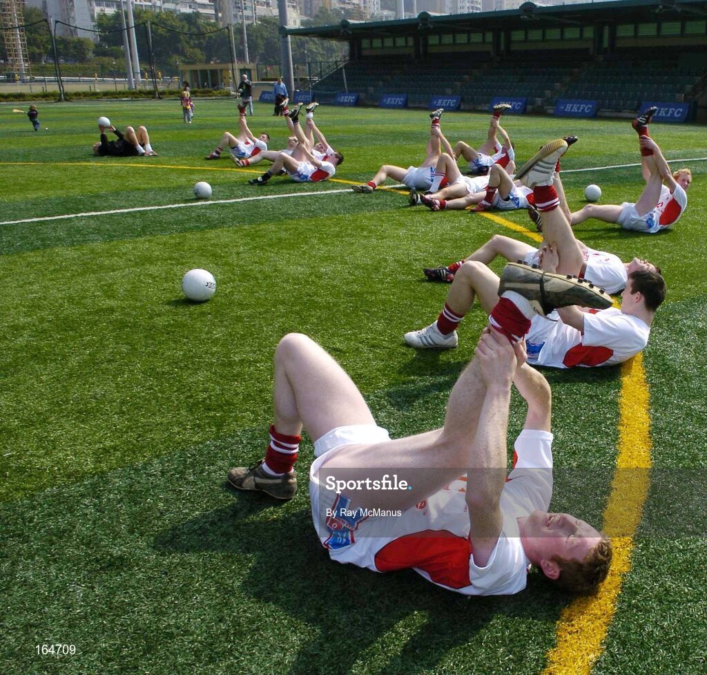21 January 2005; Francie Bellew, Armagh, during training in advance of the 2004 Vodafone All-Stars Exhibition Game, 2003 Vodafone All-Stars v 2004 Vodafone All-Stars, Hong Kong Football Club, Hong Kong. Picture credit; Ray McManus / SPORTSFILE