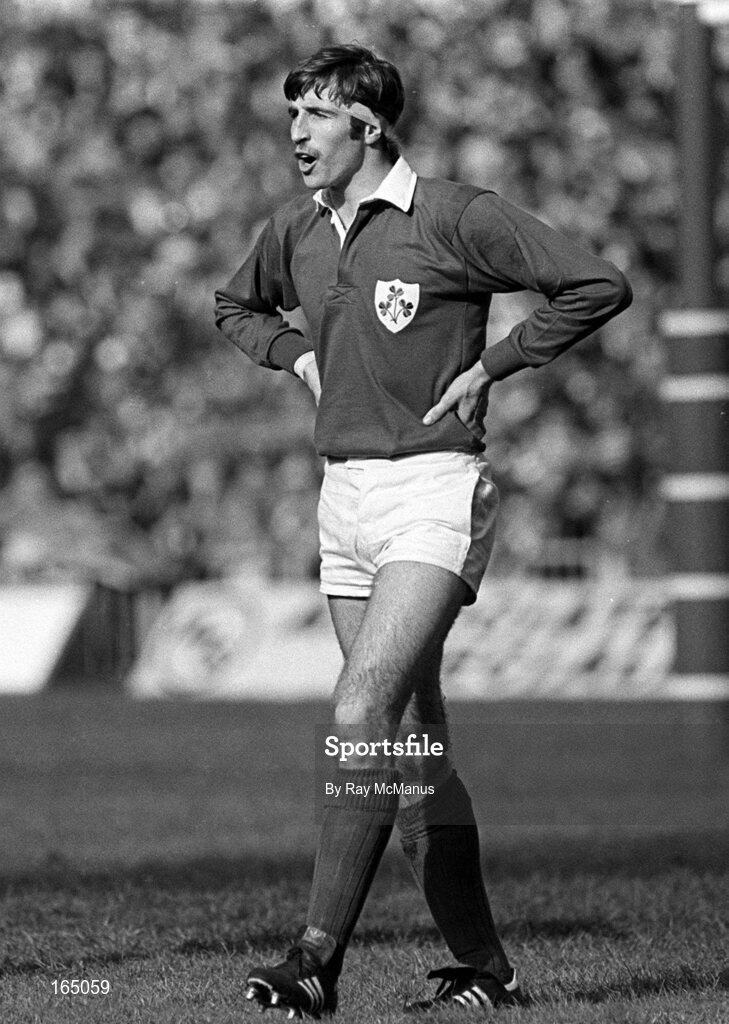 21 February 1981; David Irwin, Ireland. Five Nations Championship, Wales v Ireland, Cardiff Arms Park, Wales. Picture credit; Ray McManus / SPORTSFILE