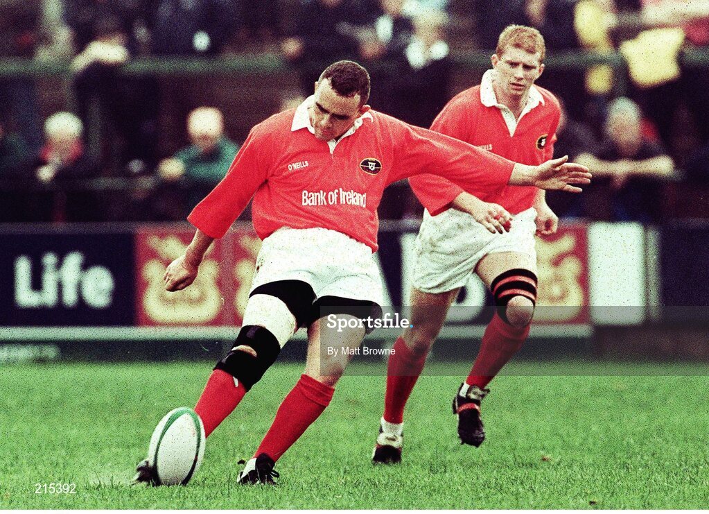 26 September 1998; Michael Lynch, Munster. European Rugby Cup, Munster v Neath, Musgrave Park, Cork. Picture credit: Matt Browne / SPORTSFILE