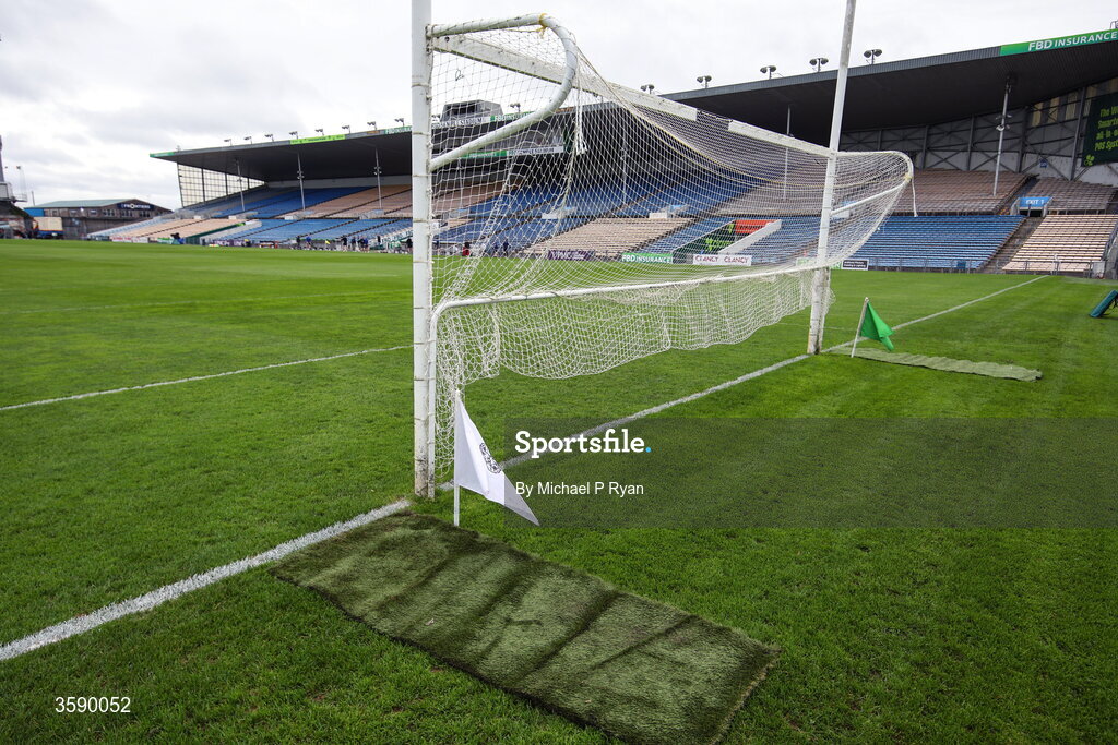 11 October 2026; A general view of the goal area before the Tipperary County Senior Club Hurling Championship final match between Moycarkey-Borris and Thurles Sarsfields at FBD Semple Stadium in Thurles, Tipperary. Photo by Michael P Ryan/Sportsfile
