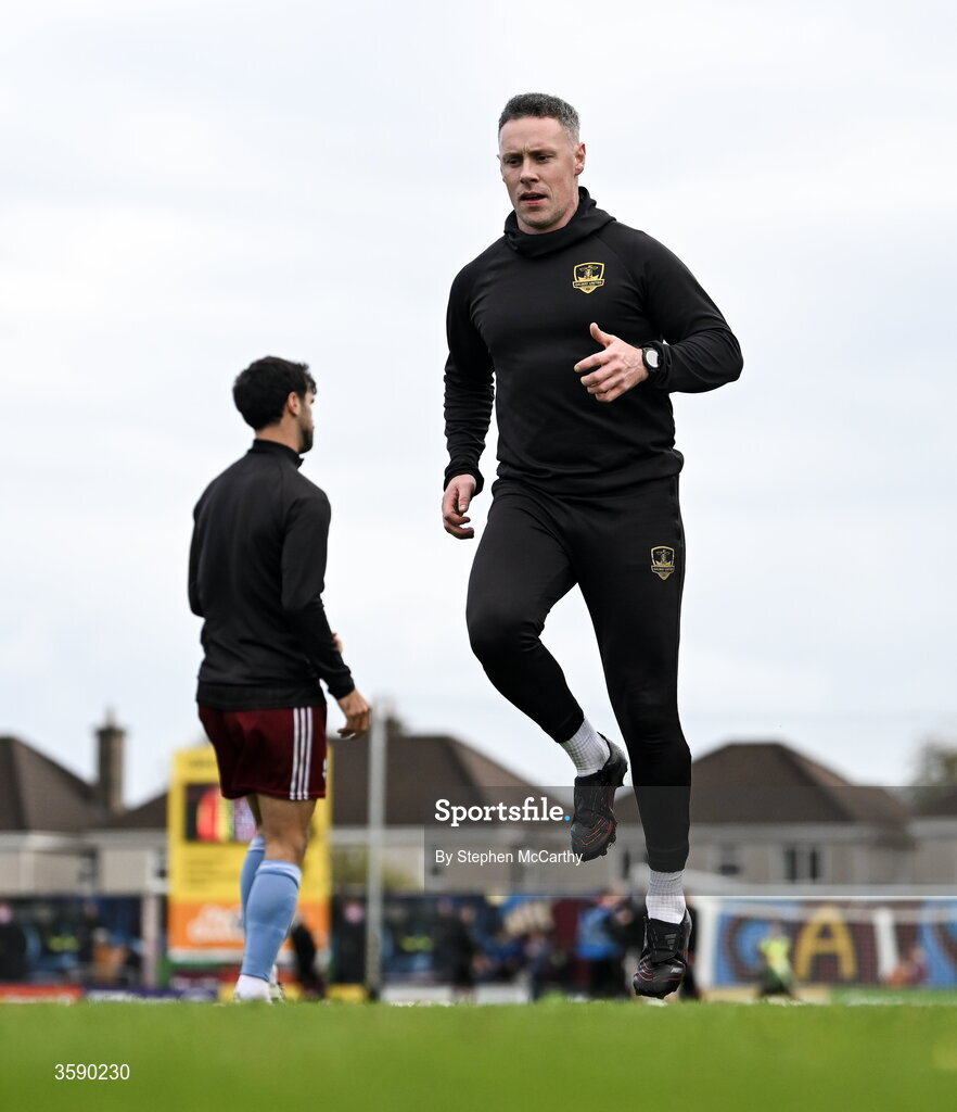 10 October 2026; Galway United strength and conditioning Danny Broderick before the Club Orange Men's FAI Cup semi-final match between Galway and Derry City at Eamonn Deacy Park in Galway. Photo by Stephen McCarthy/Sportsfile