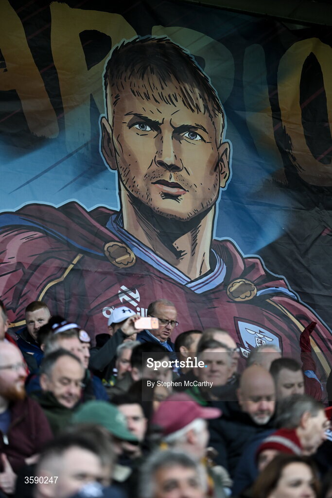10 October 2026; An image of Stephen Walsh of Galway United in the main stand before the Club Orange Men's FAI Cup semi-final match between Galway and Derry City at Eamonn Deacy Park in Galway. Photo by Stephen McCarthy/Sportsfile