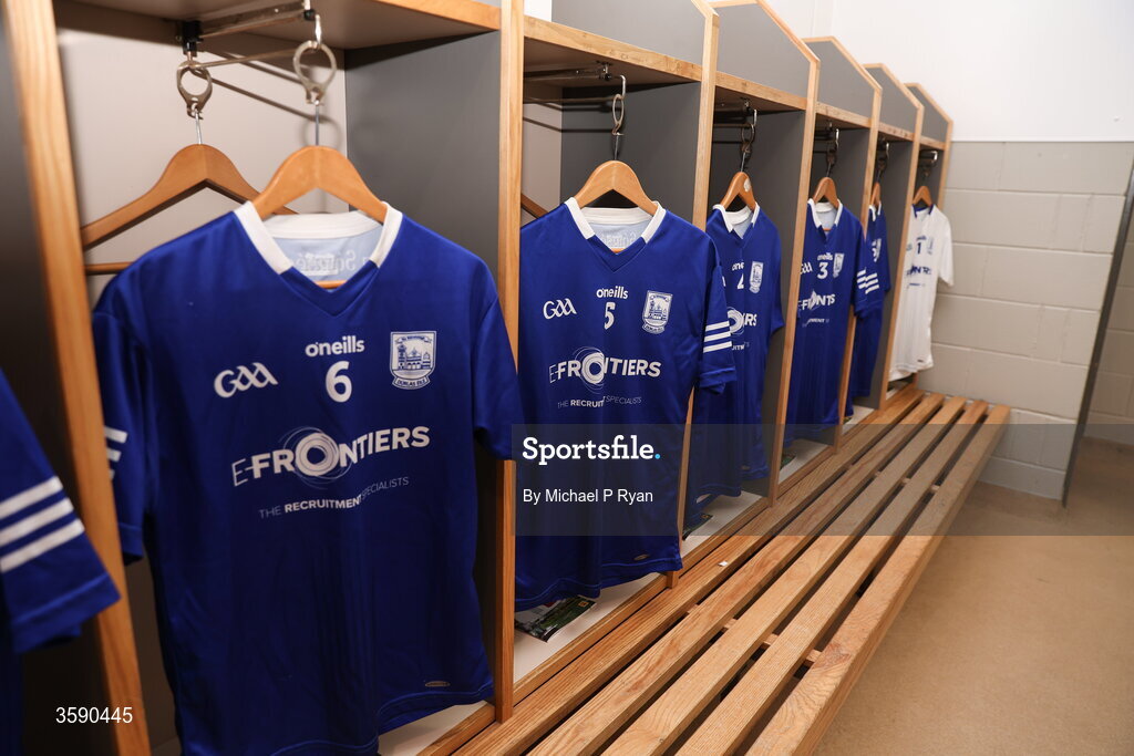 11 October 2026; A general view of the Thurles Sarsfields dressingroom before the Tipperary County Senior Club Hurling Championship final match between Moycarkey-Borris and Thurles Sarsfields at FBD Semple Stadium in Thurles, Tipperary. Photo by Michael P Ryan/Sportsfile
