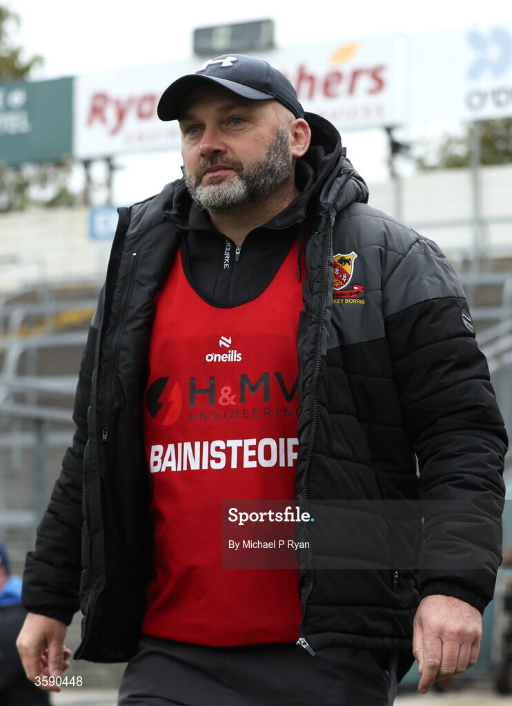 11 October 2026; Moycarkey-Borris manager Denis Kelly before the Tipperary County Senior Club Hurling Championship final match between Moycarkey-Borris and Thurles Sarsfields at FBD Semple Stadium in Thurles, Tipperary. Photo by Michael P Ryan/Sportsfile