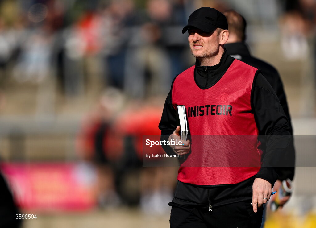 11 October 2026; St Mary's manager Mark Brehony before the Sligo County Senior Club Football Championship final match between Shamrock Gaels and St Mary's at Markievicz Park in Sligo. Photo by Eakin Howard/Sportsfile