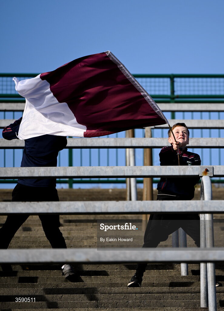 11 October 2026; Supporters before the Sligo County Senior Club Football Championship final match between Shamrock Gaels and St Mary's at Markievicz Park in Sligo. Photo by Eakin Howard/Sportsfile
