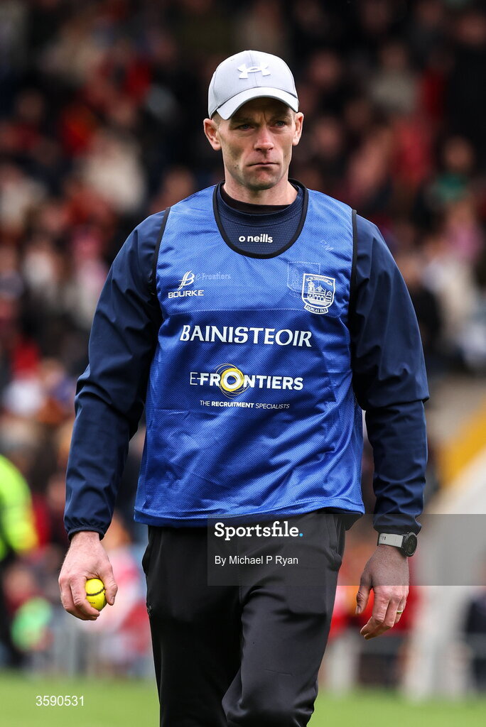 11 October 2026; Thurles Sarsfields manager Padraic Maher before the Tipperary County Senior Club Hurling Championship final match between Moycarkey-Borris and Thurles Sarsfields at FBD Semple Stadium in Thurles, Tipperary. Photo by Michael P Ryan/Sportsfile