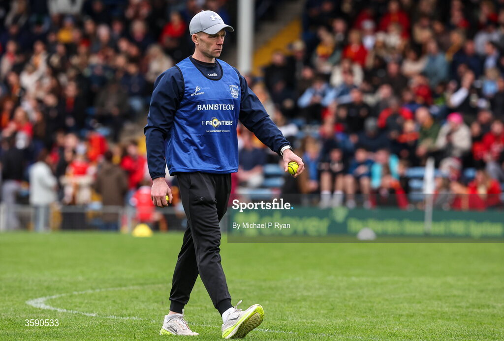 11 October 2026; Thurles Sarsfields manager Padraic Maher before the Tipperary County Senior Club Hurling Championship final match between Moycarkey-Borris and Thurles Sarsfields at FBD Semple Stadium in Thurles, Tipperary. Photo by Michael P Ryan/Sportsfile