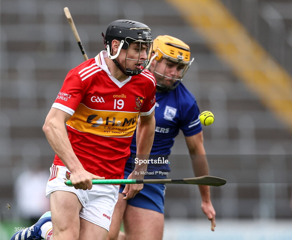 11 October 2026; Jack Hayes of Moycarkey-Borris in action against Conor Stakelum of Thurles Sarsfields during the Tipperary County Senior Club Hurling Championship final match between Moycarkey-Borris and Thurles Sarsfields at FBD Semple Stadium in Thurles, Tipperary. Photo by Michael P Ryan/Sportsfile