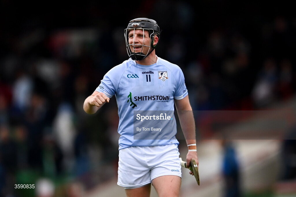 11 October 2026; Peter Casey of Na Piarsaigh after his side's victory in the Limerick County Senior Hurling semi-final match between Doon and Na Piarsaigh at TUS Gaelic Grounds in Limerick. Photo by Tom Beary/Sportsfile