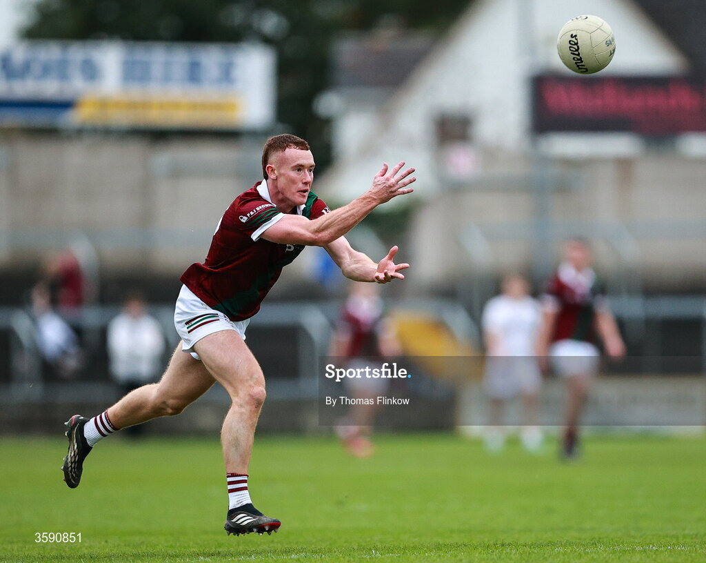 11 October 2026; Colm Murphy of Portarlington during the Laois County Senior Club Football Championship final match between Courtwood and Portarlington at Laois Hire O'Moore Park in Portlaoise, Laois. Photo by Thomas Flinkow/Sportsfile