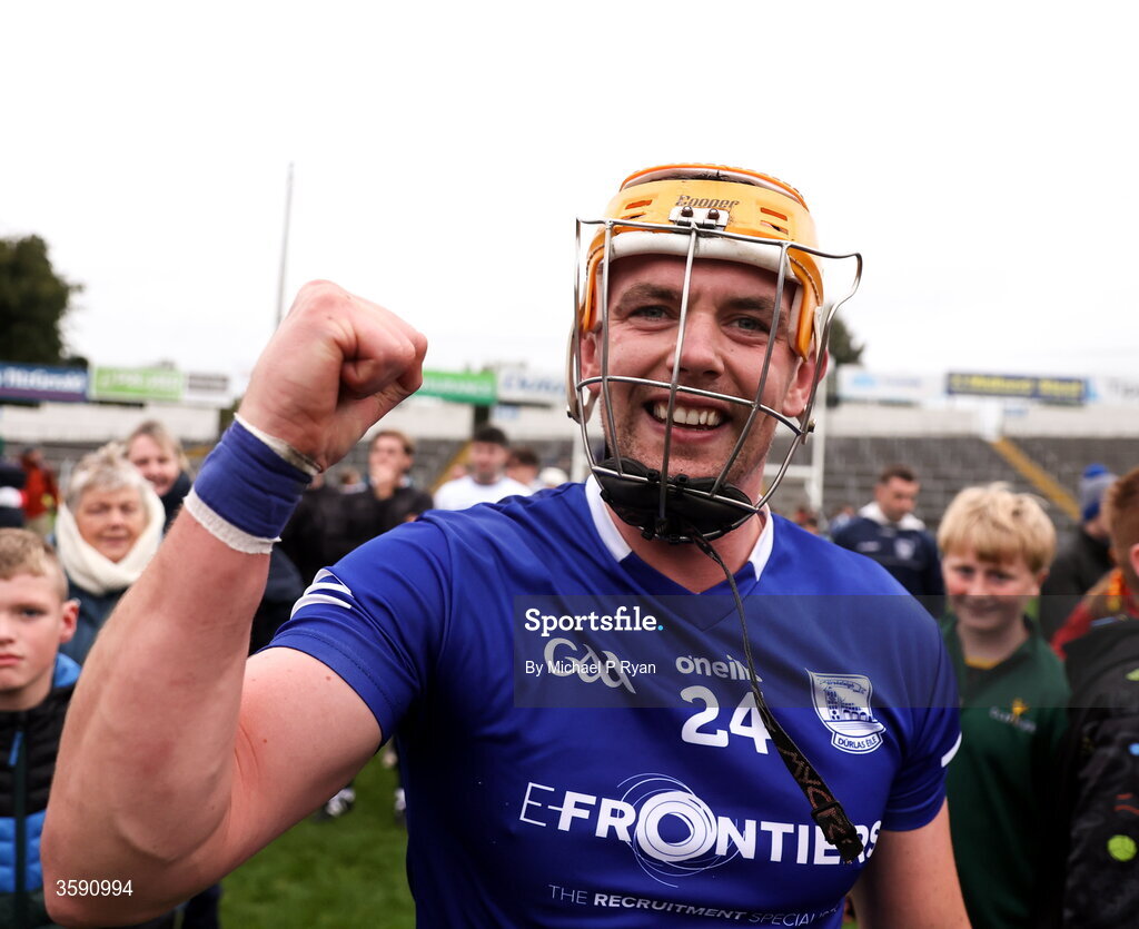 11 October 2026; Ronan Maher of Thurles Sarsfields celebrates after the Tipperary County Senior Club Hurling Championship final match between Moycarkey-Borris and Thurles Sarsfields at FBD Semple Stadium in Thurles, Tipperary. Photo by Michael P Ryan/Sportsfile