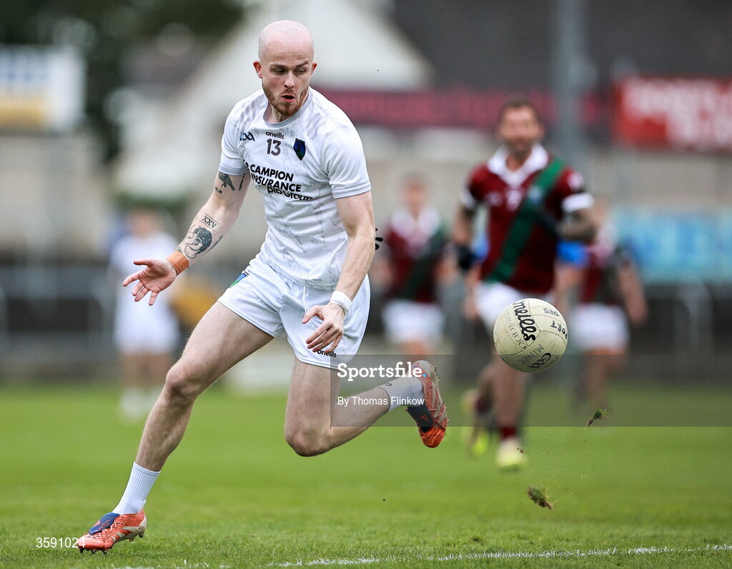 11 October 2026; Cian Doyle of Courtwood during the Laois County Senior Club Football Championship final match between Courtwood and Portarlington at Laois Hire O'Moore Park in Portlaoise, Laois. Photo by Thomas Flinkow/Sportsfile