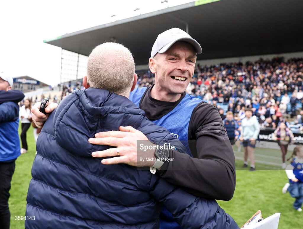 11 October 2026; Thurles Sarsfields manager Padraic Maher celebrates at the final whistle during the Tipperary County Senior Club Hurling Championship final match between Moycarkey-Borris and Thurles Sarsfields at FBD Semple Stadium in Thurles, Tipperary. Photo by Michael P Ryan/Sportsfile