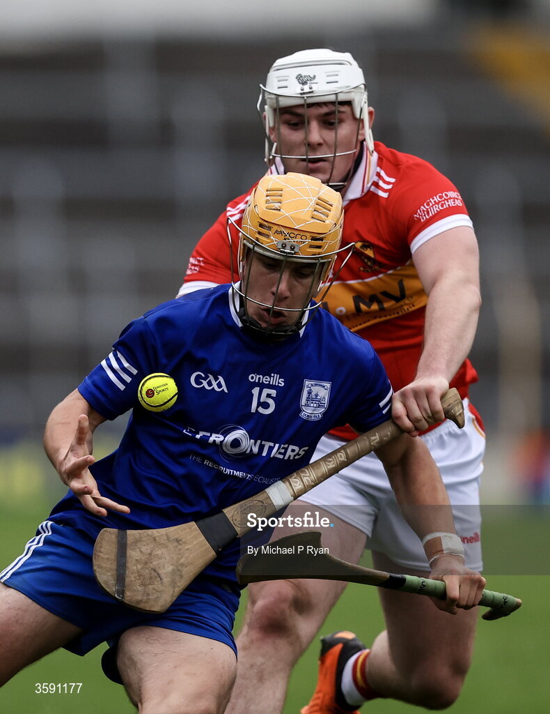 11 October 2026; Kieran Rossiter of Thurles Sarsfields in action against Peter Melbourne of Moycarkey-Borris during the Tipperary County Senior Club Hurling Championship final match between Moycarkey-Borris and Thurles Sarsfields at FBD Semple Stadium in Thurles, Tipperary. Photo by Michael P Ryan/Sportsfile
