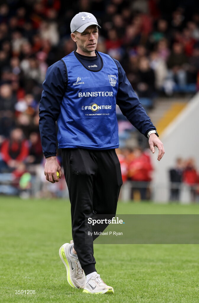 11 October 2026; Thurles Sarsfields manager Padraic Maher before the Tipperary County Senior Club Hurling Championship final match between Moycarkey-Borris and Thurles Sarsfields at FBD Semple Stadium in Thurles, Tipperary. Photo by Michael P Ryan/Sportsfile