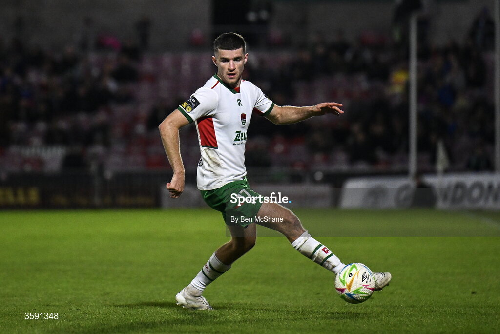 9 October 2026; Darragh Crowley of Cork City during the SSE Airtricity Men’s First Division match between Cork City and Finn Harps at Turner's Cross in Cork. Photo by Ben McShane/Sportsfile
