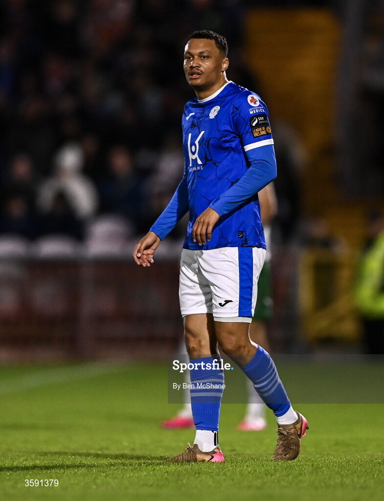 9 October 2026; Oran Brogan of Finn Harps during the SSE Airtricity Men’s First Division match between Cork City and Finn Harps at Turner's Cross in Cork. Photo by Ben McShane/Sportsfile