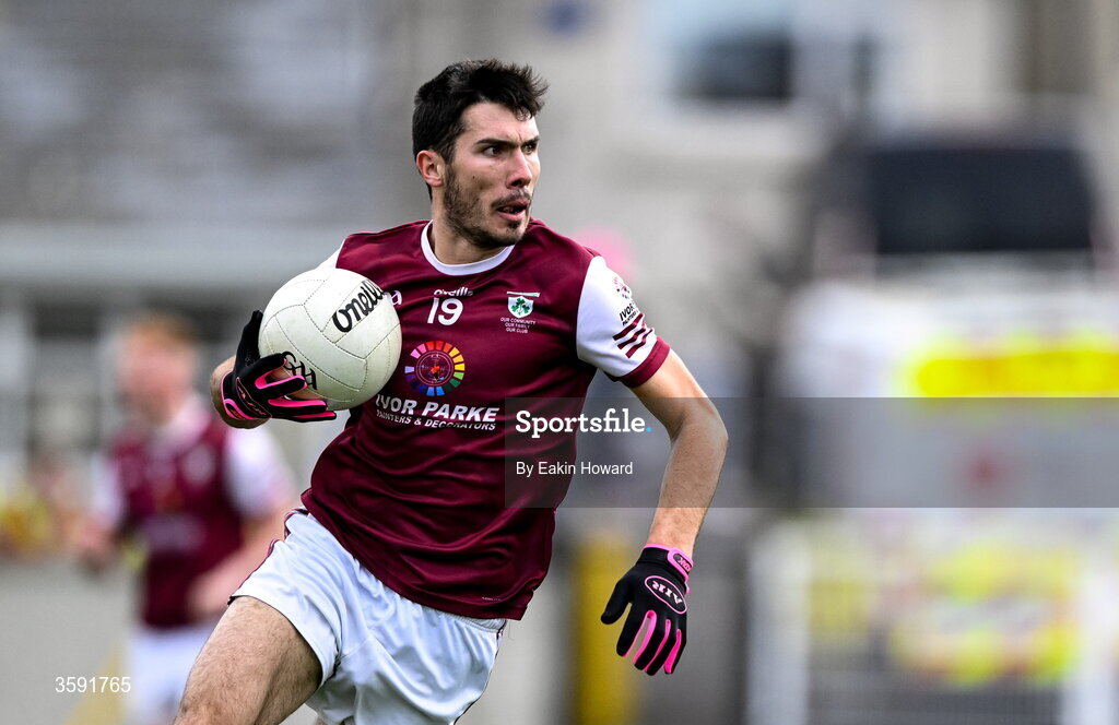 11 October 2026; Patrick Kenny of Shamrock Gaels in action during the Sligo County Senior Club Football Championship final match between Shamrock Gaels and St Mary's at Markievicz Park in Sligo. Photo by Eakin Howard/Sportsfile