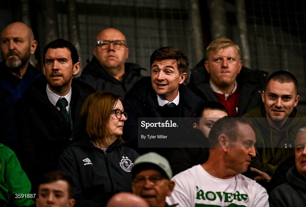 12 October 2026; Shamrock Rovers sporting director Ronan Finn before the SSE Airtricity Men's Premier Division match between Shamrock Rovers and Bohemians at Tallaght Stadium in Dublin. Photo by Tyler Miller/Sportsfile
