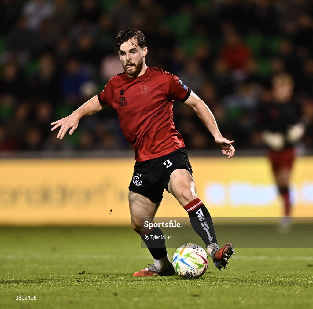 12 October 2026; Ryan Burke of Bohemians during the SSE Airtricity Men's Premier Division match between Shamrock Rovers and Bohemians at Tallaght Stadium in Dublin. Photo by Tyler Miller/Sportsfile