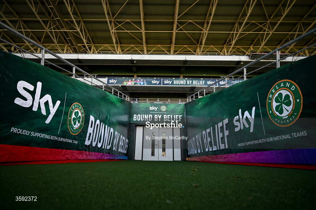 13 October 2026; A general view of SuperValu Páirc Uí Chaoimh before the 2027 FIFA Women’s World Cup qualifying round 1 play-off second leg match between Republic of Ireland and Kazakhstan at SuperValu Páirc Uí Chaoimh in Cork. Photo by Stephen McCarthy/Sportsfile