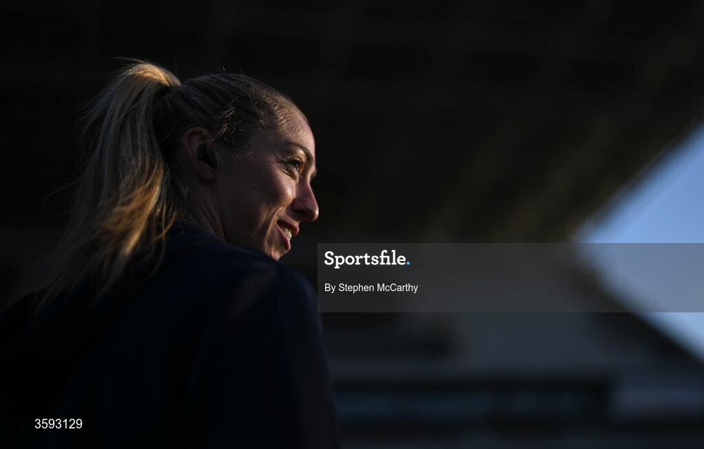 13 October 2026; Megan Connolly of Republic of Ireland before the 2027 FIFA Women’s World Cup qualifying round 1 play-off second leg match between Republic of Ireland and Kazakhstan at SuperValu Páirc Uí Chaoimh in Cork. Photo by Stephen McCarthy/Sportsfile