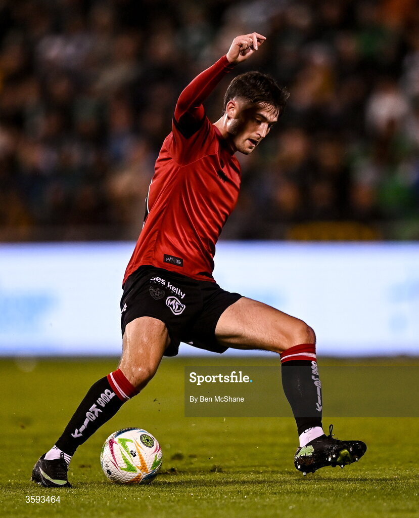 12 October 2026; Colm Whelan of Bohemians during the SSE Airtricity Men's Premier Division match between Shamrock Rovers and Bohemians at Tallaght Stadium in Dublin. Photo by Ben McShane/Sportsfile