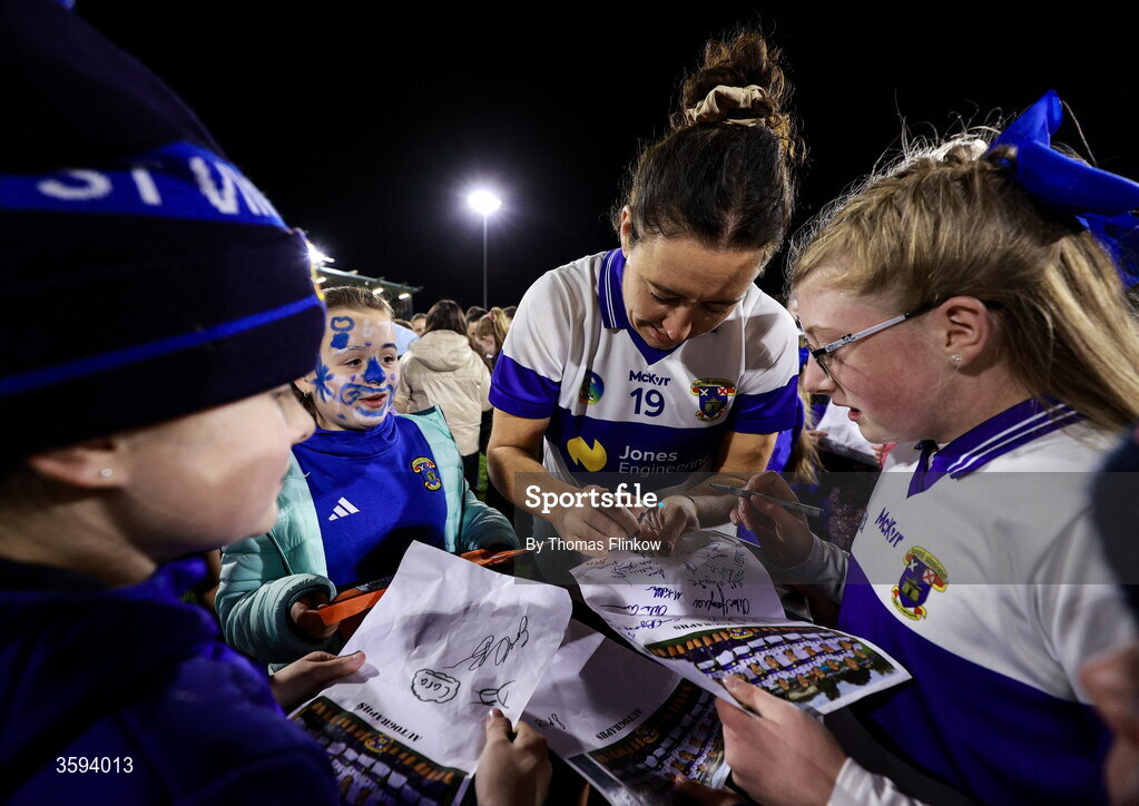 16 October 2026; Ali Maguire of St Vincent's signs autographs after the PTSB Dublin Senior Club Hurling final match between St Vincent's and St Jude's at Parnell Park in Dublin. Photo by Thomas Flinkow/Sportsfile